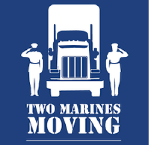 Two Marines Moving Logo